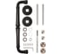 Ручка-скоба PUNTO PULL.ARC.SORENTO BL-24 черный 48895 3