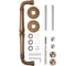Ручка-скоба PUNTO PULL.ARC.SORENTO OB-13 античная бронза 48909 2