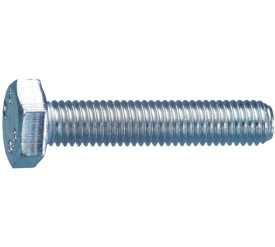 Болт STARFIX М16х130 мм шестигр., цинк, кл.пр. 5.8, DIN 933 (5 кг) SMV1-23583-5 1