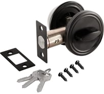 Замок врезной Ajax DK.002 BK BL черный 57319