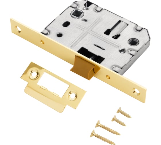 Защелка врезная Ajax PLASTLP72-50 (LP72-50) GP золото 49393 1