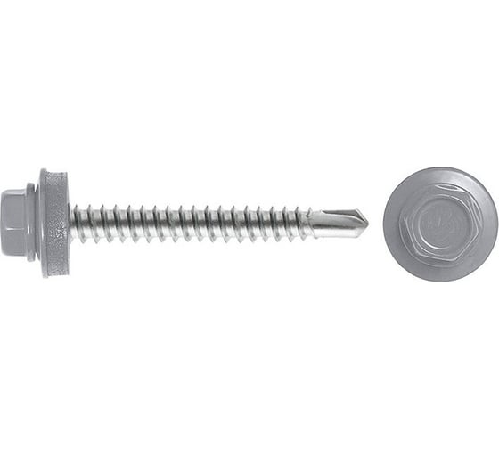 Саморез кровельный SWFS Премиум RAL-7015 ZP 5,5х19 (3500шт) тов-228409 1