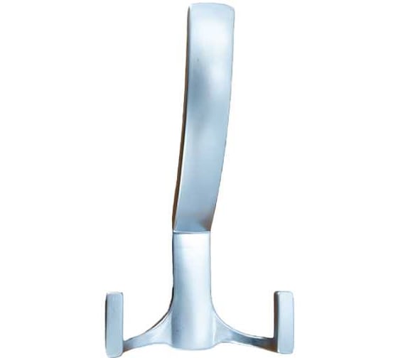 Крючок 3-х рожковый СКОБЯНОЙ № 303 мат. никель (упак) 010192 1