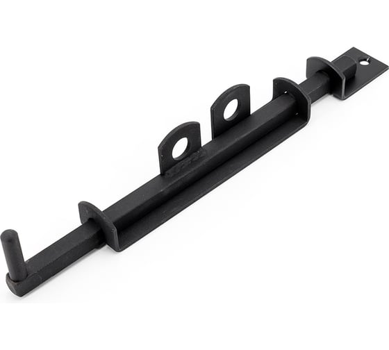 Задвижка для ворот СКОБЯНОЙ № 10 чёрный 350 (упак.) 010338 1