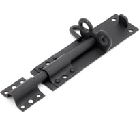 Засов СКОБЯНОЙ ЗТ-150 чёрный(упак.) 010252