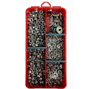 Гайки и шайбы 23 Болта М6 нержавеющие в органайзере НАБОР 1 1000199