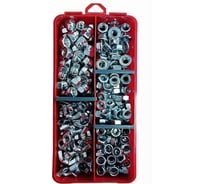 Гайки 23 Болта М6 оцинкованные (5 видов) в органайзере НАБОР 5 1000191