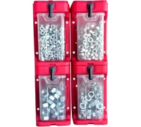 Гайки 23 Болта ОЦ М5,6,8,10 DIN934(910шт) + система хранения (4) 70002/BR394610026ф4