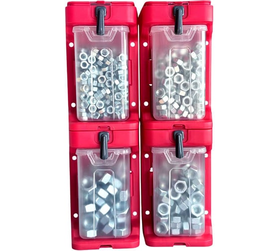 Гайки 23 Болта нерж М5,6,8,10 DIN934(910шт) + система хранения (4) 70000/BR394610026ф4 1