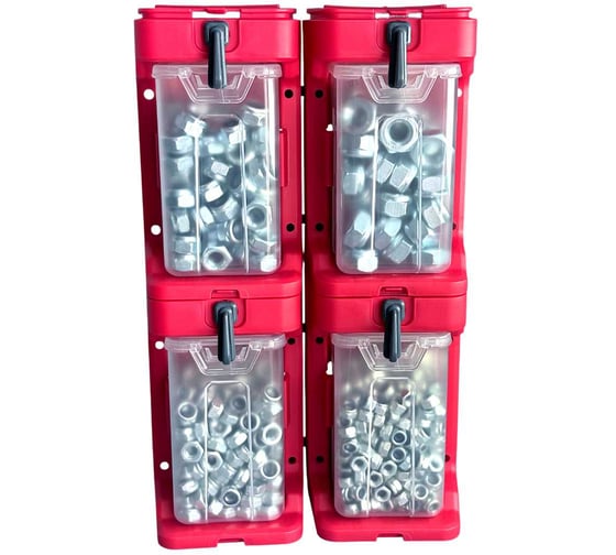 Стопорные гайки 23 Болта ОЦ М5,6,8,10 DIN985(775шт)+система хранения(4) 70003/BR394610026ф4 1