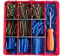 Шурупы с дюбелями и отверткой 23 Болта в органайзере НАБОР 1 20000138