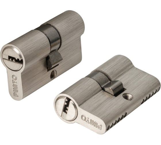Цилиндровый механизм PUNTO MaxPro7000Key 52mm (21+10+21) SN мат.никель 7key 61853 1
