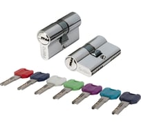 Цилиндровый механизм PUNTO MaxPro7000Key 52mm (21+10+21) SSC сатин.хром 7key 61857