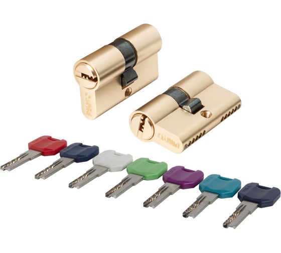 Цилиндровый механизм PUNTO MaxPro7000Key60mm(25+10+25) SSG сатин.золото 7key 61157 1