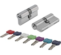 Цилиндровый механизм PUNTO MaxPro7000Key70mm(30+10+30) SSC сатин.хром 7key 61181