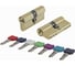 Цилиндровый механизм PUNTO MaxPro7000Key70mm(30+10+30) SSG сатин.золото 7key 61179 1