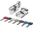 Цилиндровый механизм PUNTO MaxPro7002Knob52mm(21+10+21) CP хром 7key с вертушкой 61859 1