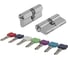 Цилиндровый механизм PUNTO MaxPro7000Key60mm(25+10+25) SSC сатин.хром 7key 61155 1