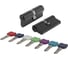 Цилиндровый механизм PUNTO MaxPro7000Key70mm(30+10+30) BL черный 7key 61183 1