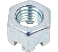 Корончатая гайка ЦКИ Глобал DIN935 М8 прорезная 8 Ц SW13 20 шт. 3228