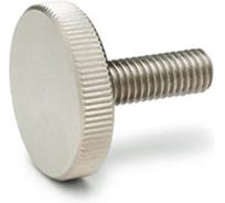 Винт ЦКИ Глобал DIN653, М6x30 мм, с накаткой, A1, 2 шт. 83979