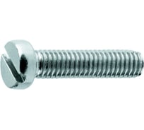 Винт ЦКИ Глобал DIN 84, М4x5, цинк, SL6.5x1.2, аналог ГОСТ 1491-80, 200 шт. 29325