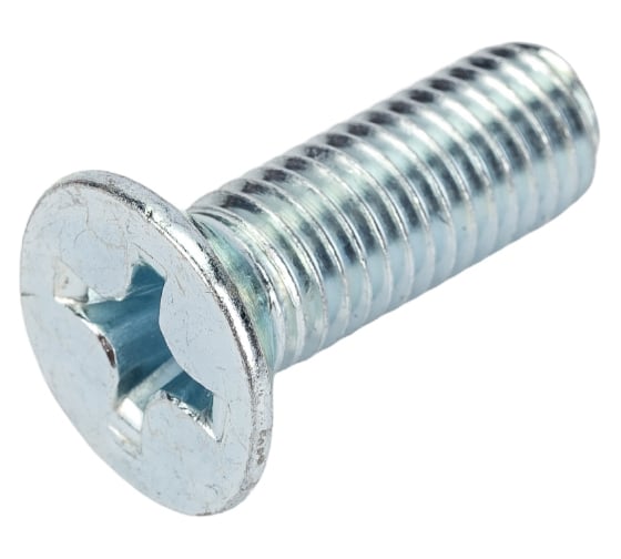 Винт ЦКИ Глобал DIN965 М3х35, цинк, аналог ГОСТ 17475-80 200 шт. 49632 1