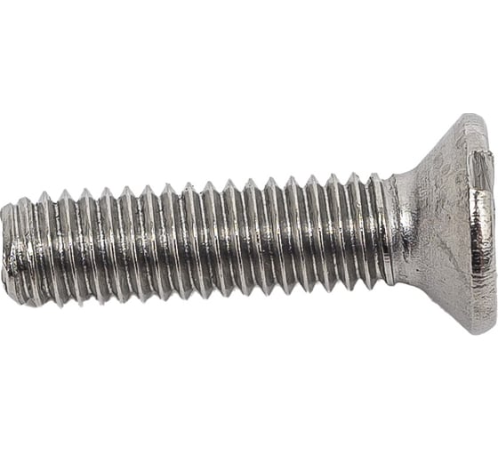 Винт ЦКИ Глобал DIN963 М3x12 A2 SL5x0.8 200 шт. 28878 1