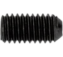 Винт установочный ЦКИ Глобал DIN 916, М6x12 45H, окс., HEX3, 80 шт. 8424