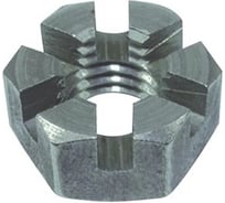 Корончатая гайка ЦКИ Глобал DIN937 М8 прорезная низкая 17H Б/П, SW 13 10 шт. 2571907