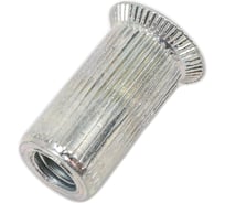 Заклепка-гайка ЦКИ Глобал М6х18 потайн. рифл. СТ. Ц REX под пакет 4.0-6.0 мм, 25 шт. 6091407