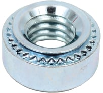 Круглая запрессовочная гайка ЦКИ Глобал S М6-0 1,2 мм, цинк, 20 шт. 3105007