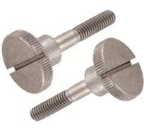 Винт ЦКИ Глобал DIN 465 м4x10, с накаткой, a1, 5 шт. 75528