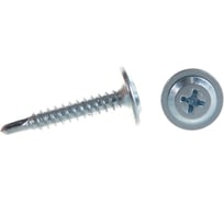 Саморез для металла с прессшайбой ЦКИ Глобал 4.2х25, сверлоконечный, Ц, ПРОФИ 500 шт. 48774