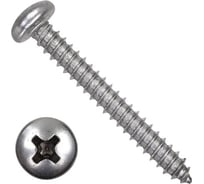 Саморез ЦКИ Глобал DIN 7981 6.3x50, остроконечный, А2, Ph3, 25 шт. 24478