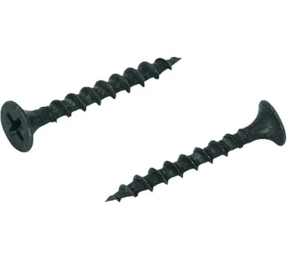 Саморез гипсокартон-дерево ЦКИ Глобал C45F 3.8х45 фосфат, 500 шт. 5468107 1