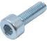 Винт ЦКИ Глобал DIN 912, М3x10 10.9, Ц, HEX 2.5 100 шт. 49223 2