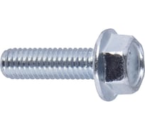 Болт с фланцем ЦКИ Глобал DIN 6921, м8x35, рифленый, 10.9, цинк, 25 шт. 76970