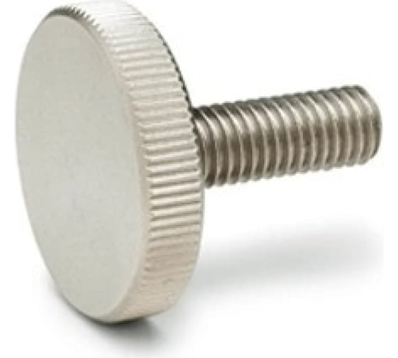 Винт с накаткой ЦКИ Глобал DIN 653, М4x12, Б/П, 10 шт. 51441