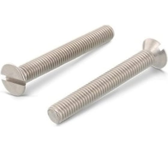 Винт ЦКИ Глобал DIN 963, М2x6, A2, SL3x0.5, 1000 шт. 70483