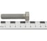 Болт ЦКИ Глобал DIN 933, М12x50 мм, 8.8, гор. ц., SW19, 10 шт. 33763 4