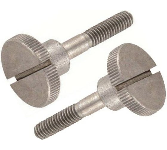 Винт ЦКИ Глобал DIN465 М3x6 с накаткой A1 10 шт. 56253