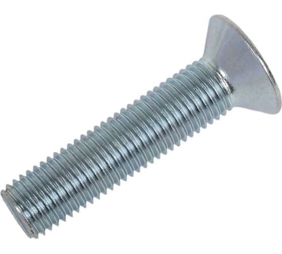 Винт ЦКИ Глобал DIN 7991 м16x70, 8.8, цинк, полная резьба, hex 10, 1 шт. 82778