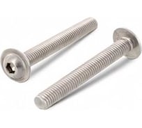 Винт ЦКИ Глобал ISO7380-2, М4х10 с фланцем, A2, HEX2.5, 100 шт. 40994