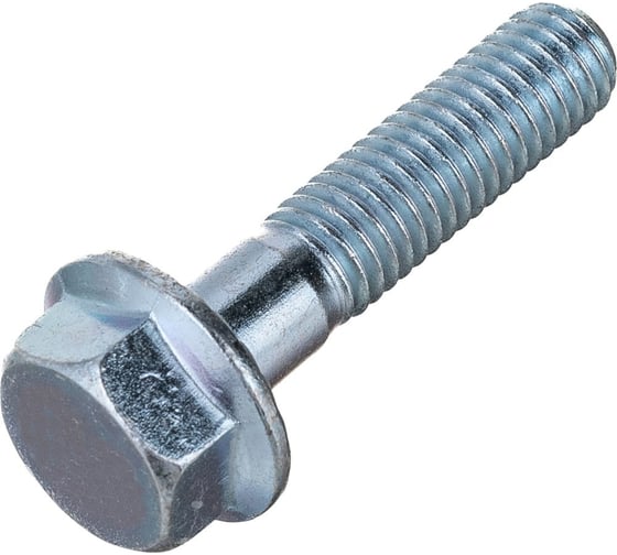 Болт с фланцем ЦКИ Глобал DIN 6921, м10x30, рифленый, 10.9, цинк, 20 шт. 81112