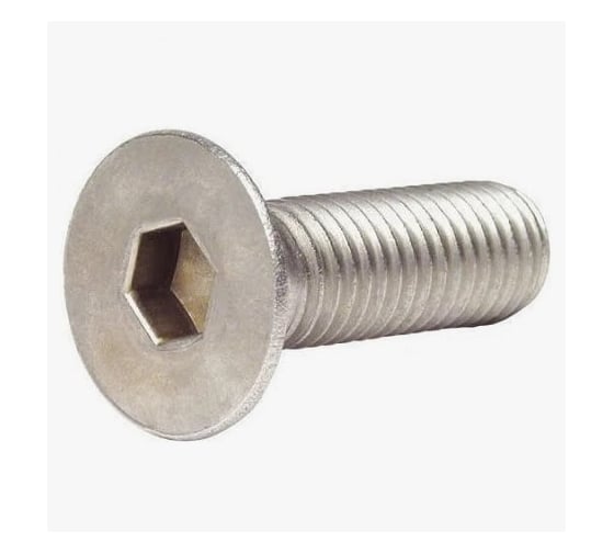 Винт ЦКИ Глобал ISO10642 DIN7991 М16х100 08.8 HEX10 Ц 2 шт 81785