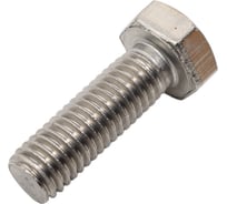 Болт ЦКИ Глобал DIN933 М8x25, А4, SW13, аналог ГОСТ 7798-70 DIN931, 10 шт. 16833