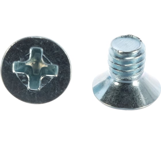 Винт ЦКИ Глобал DIN965 М4х6 Ц 2000 шт. 7306 1