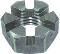 Гайка ЦКИ Глобал корончатая, DIN937 М10 прорезная, низкая, A4 SW 17 10 шт. 45247