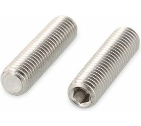 Установочный винт ЦКИ DIN 913, М10x30, 45H, Ц, HEX5, 25 шт. 75199